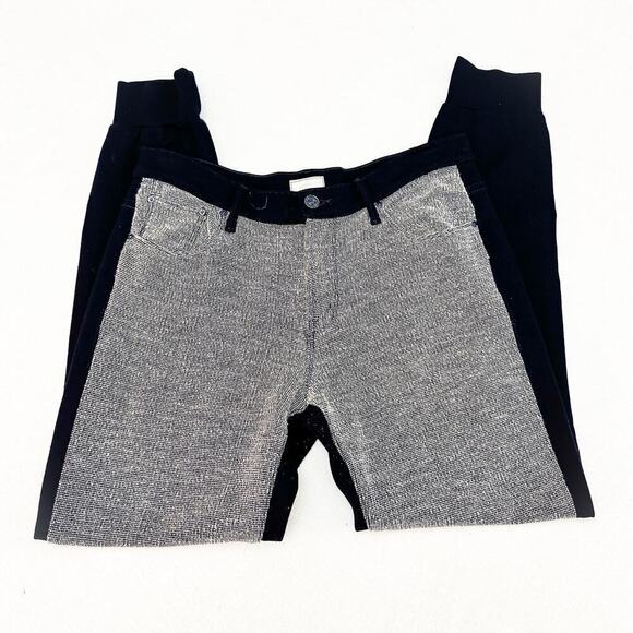 Mother Double Trainer Provocative in Pearls Denim Jogger Size 29 - Picture 4 of 11